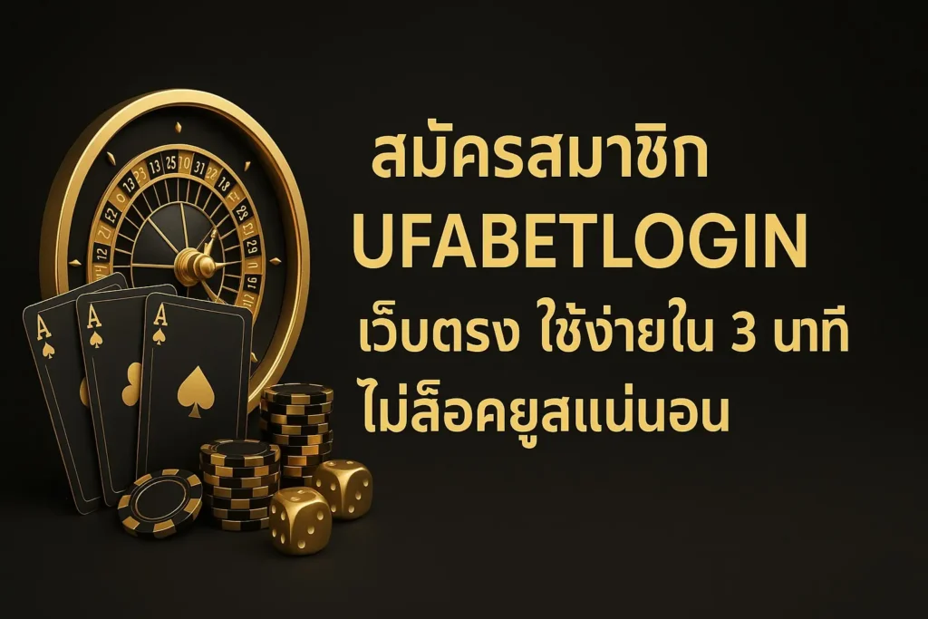สมัครสมาชิก ufabetlogin
